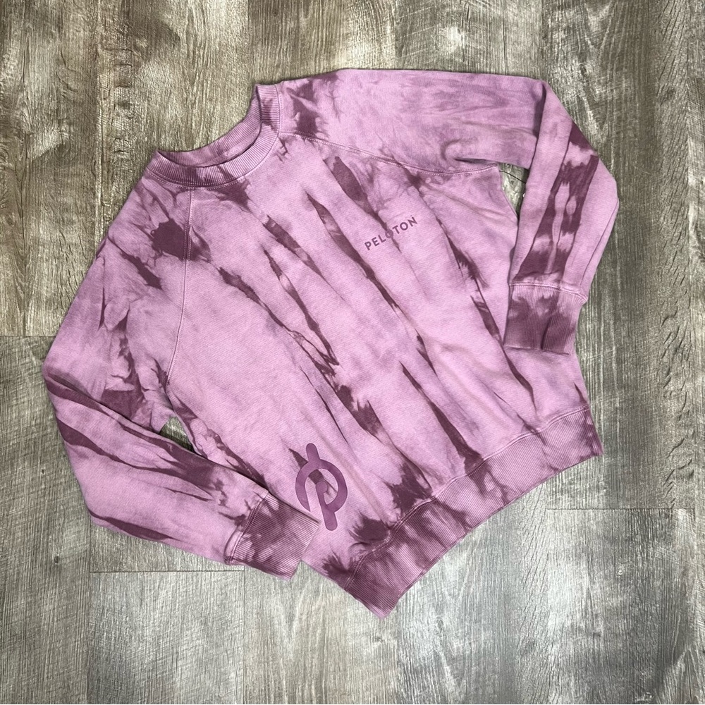 Spiritual Gangster Purple Tie-Dye Sweatshirt